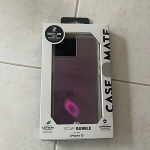 Brand new Case-Mate iPhone 13 Case - Soap Bubble